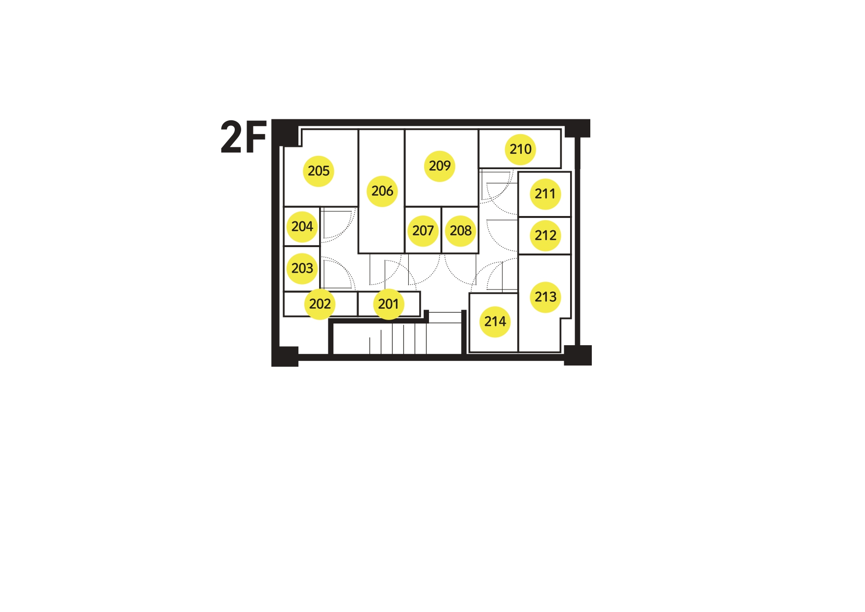2階配置図